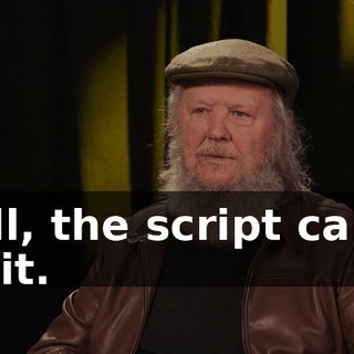 Well, the script called for it.