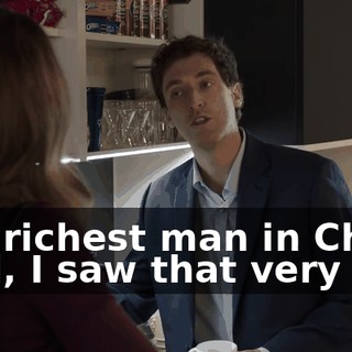 The richest man in Chile. Well, I saw that very tree