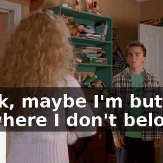 Look, maybe I'm butting in where I don't belong,