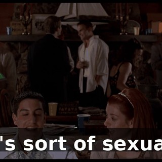 It's sort of sexual.