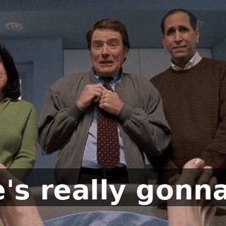 He's really gonna...