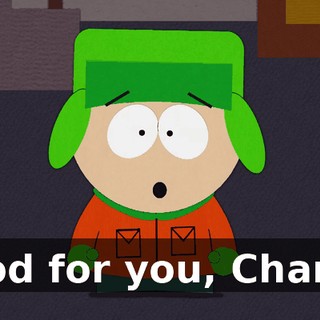 Good for you, Charlie.
