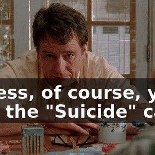 Unless, of course, you pull the "Suicide" card.