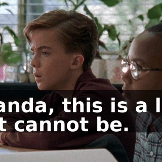 Yolanda, this is a love that cannot be.