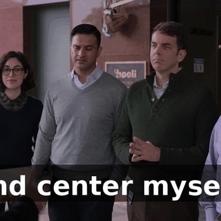and center myself.