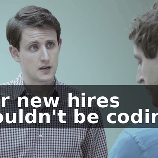 our new hires wouldn't be coding,