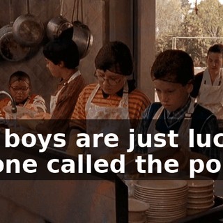 You boys are just lucky no one called the police.