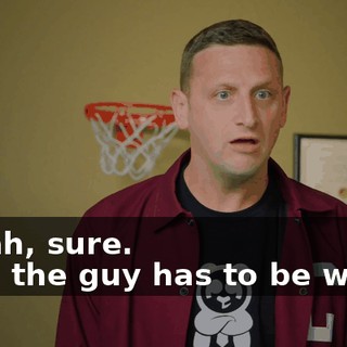 - Yeah, sure. - No, the guy has to be white.