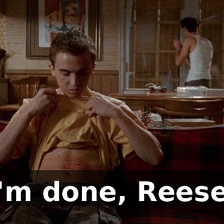 I'm done, Reese.