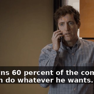 He owns 60 percent of the company. He can do whatever he wants.