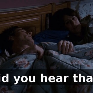 Did you hear that?