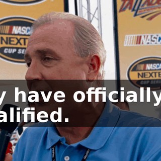 ...they have officially been disqualified.