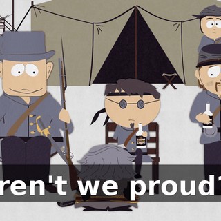Aren't we proud?"