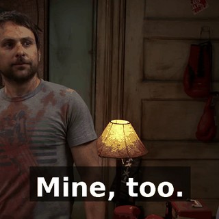 Mine, too.
