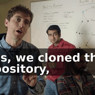Plus, we cloned their repository,