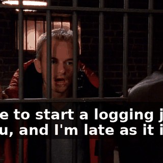 I have to start a logging job in Mamu, and I'm late as it is!