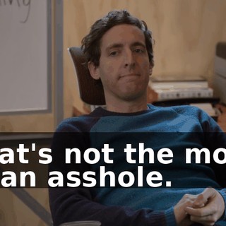 That's not the move of an asshole.