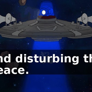 and disturbing the peace.
