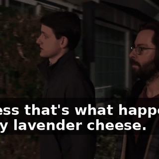 I guess that's what happened to my lavender cheese.