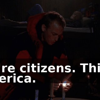 We're citizens. This is America.