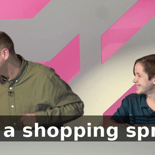 It's a shopping spree.