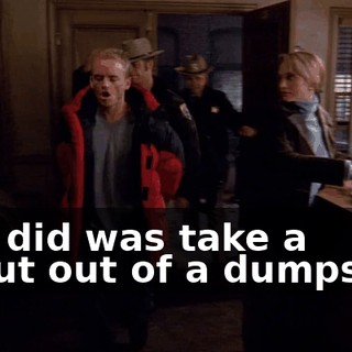 All I did was take a donut out of a dumpster!