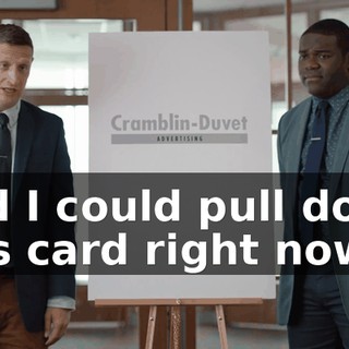 and I could pull down this card right now,