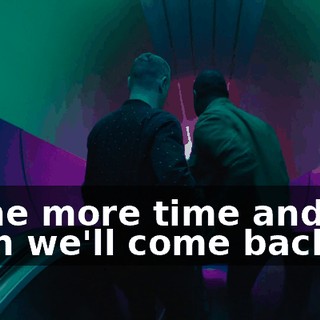 - One more time and then we'll come back up