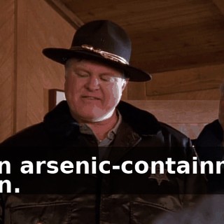 as an arsenic-containment basin.