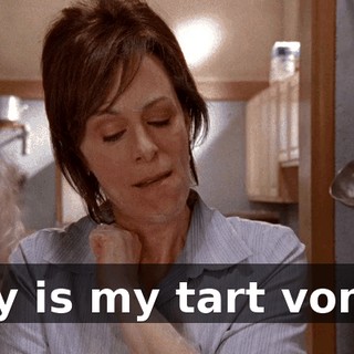 Why is my tart vomit?