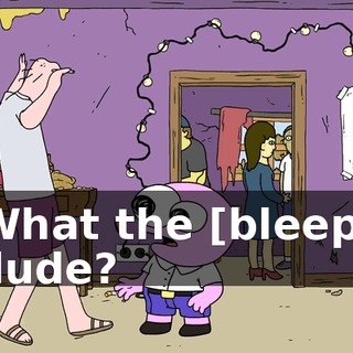 What the [bleep] dude?