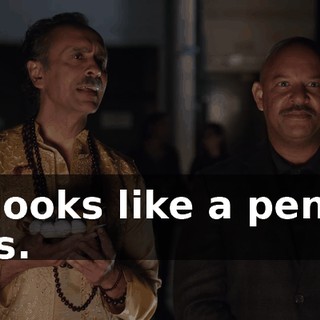It looks like a penis. Yes.