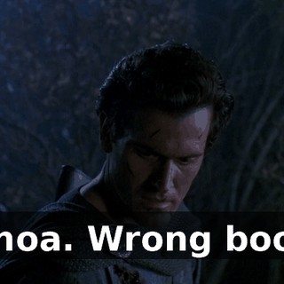 Whoa. Wrong book.