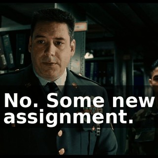 No. Some new assignment.