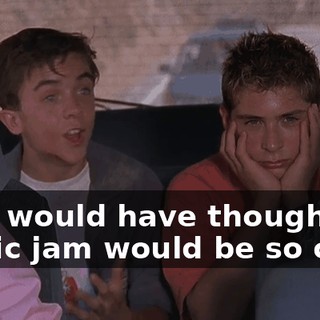 Who would have thought a traffic jam would be so cool?