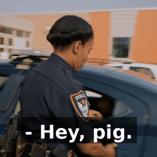 - Hey, pig.