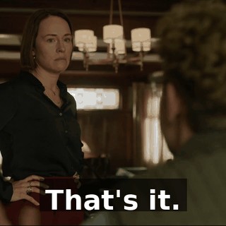 That's it.