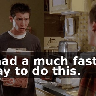 I had a much faster way to do this.