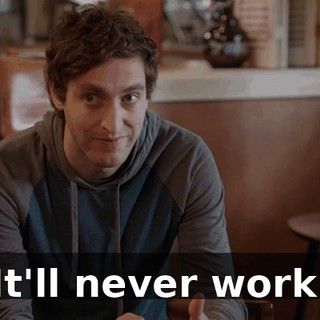 It'll never work.