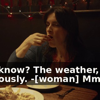 You know? The weather, obviously. -[woman] Mm-hm.