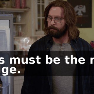 This must be the new fridge.
