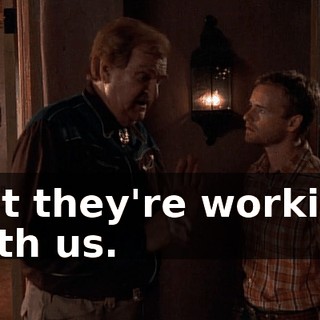 but they're working with us.