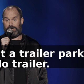 Not a trailer park. A solo trailer.