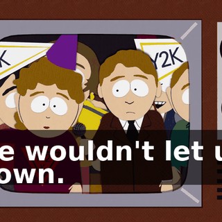 He wouldn't let us down.