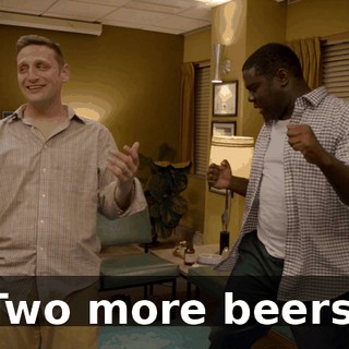 Two more beers.
