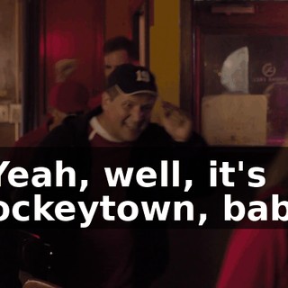 - Yeah, well, it's Hockeytown, babe.