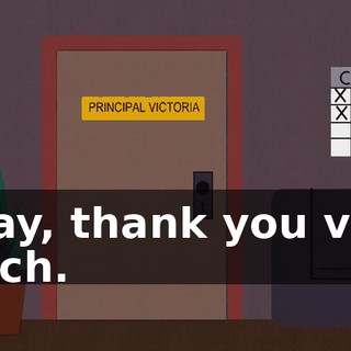 Okay, thank you very much.