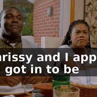 - Chrissy and I applied and got in to be