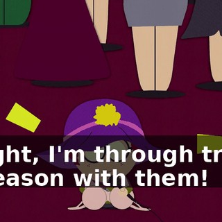 Alright, I'm through trying to reason with them!