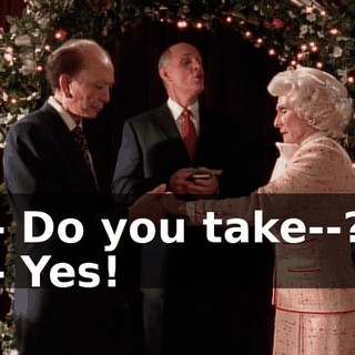 - Do you take--? - Yes!
